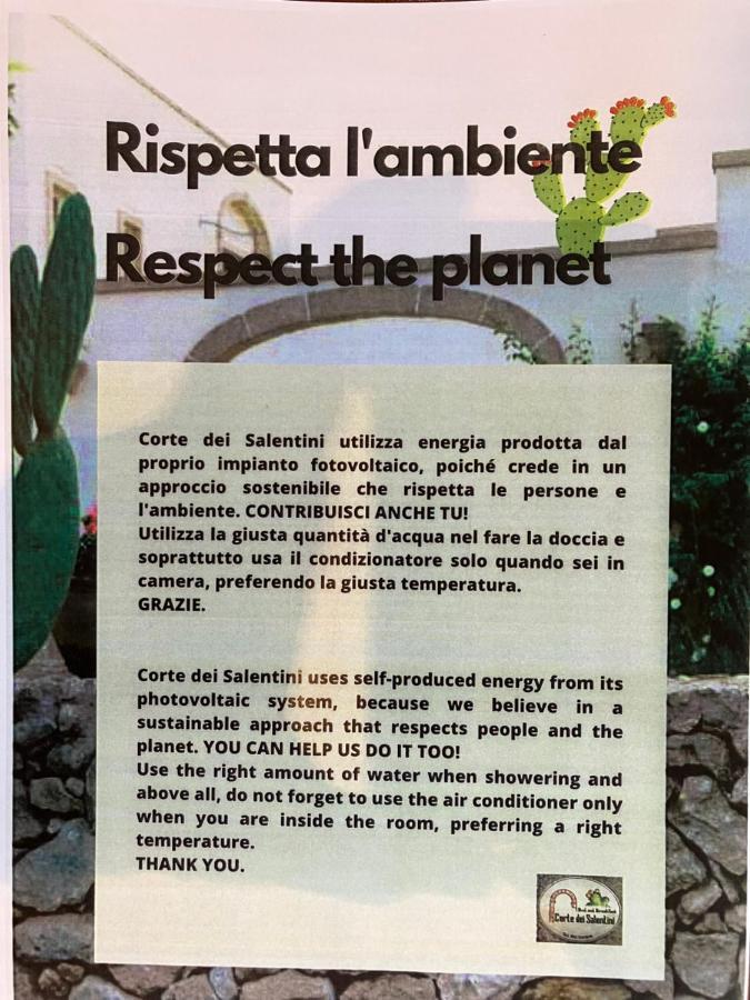 Corte Dei Salentini Carpignano Salentino Eksteriør bilde